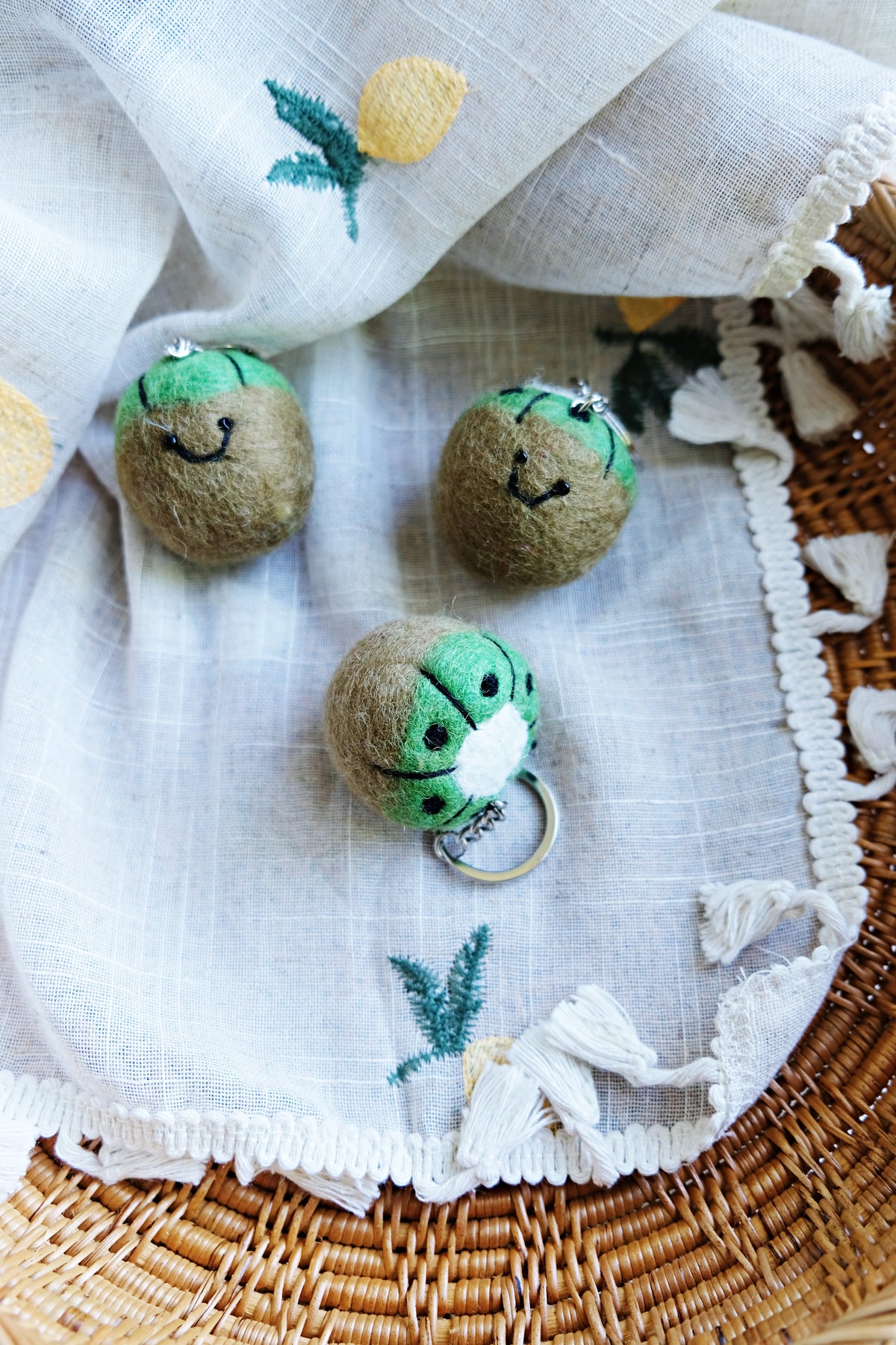 Kiwi Keychain