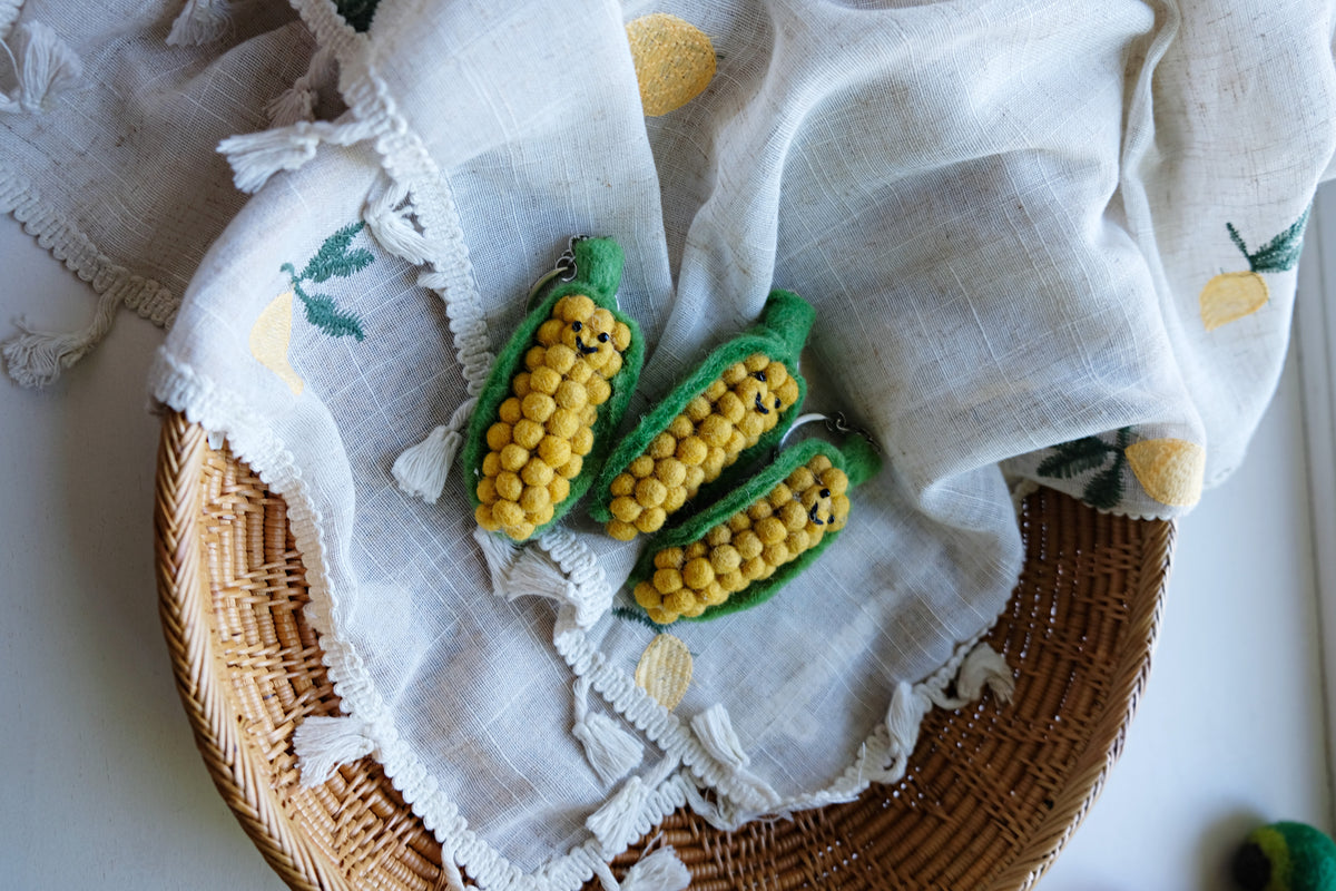 Corn Keychain