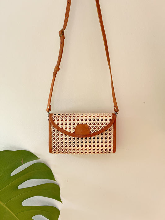 Amaya Cane Sling Bag