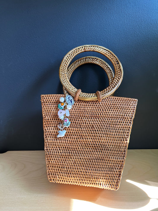 Tulip Garden Bag Charm