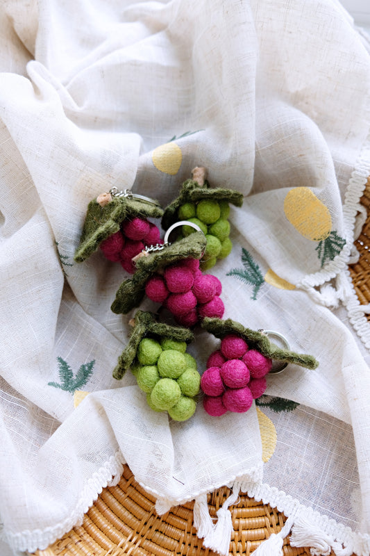 Grape Keychain