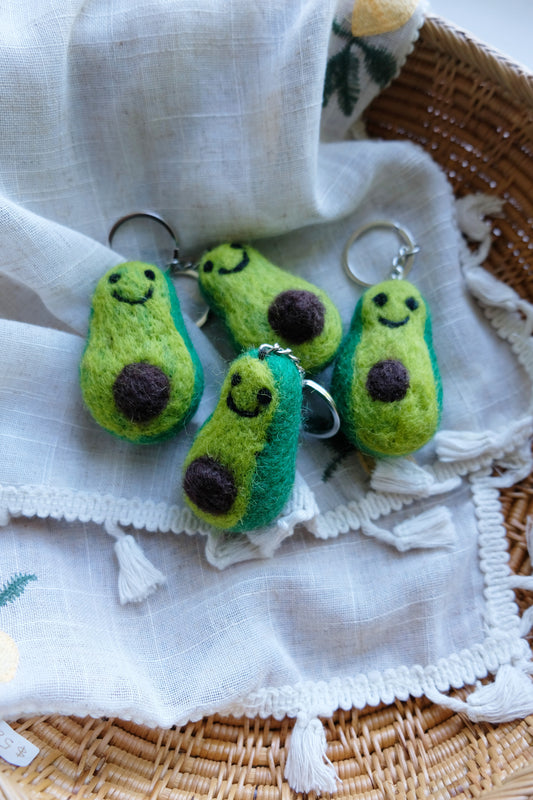 Avocado Keychain