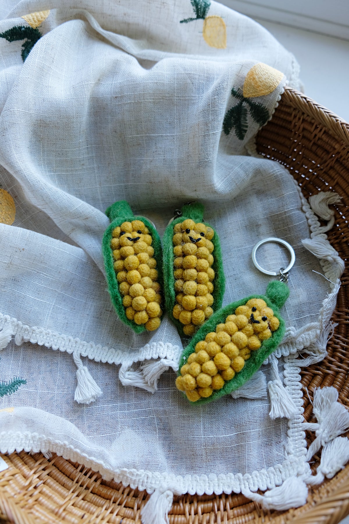 Corn Keychain