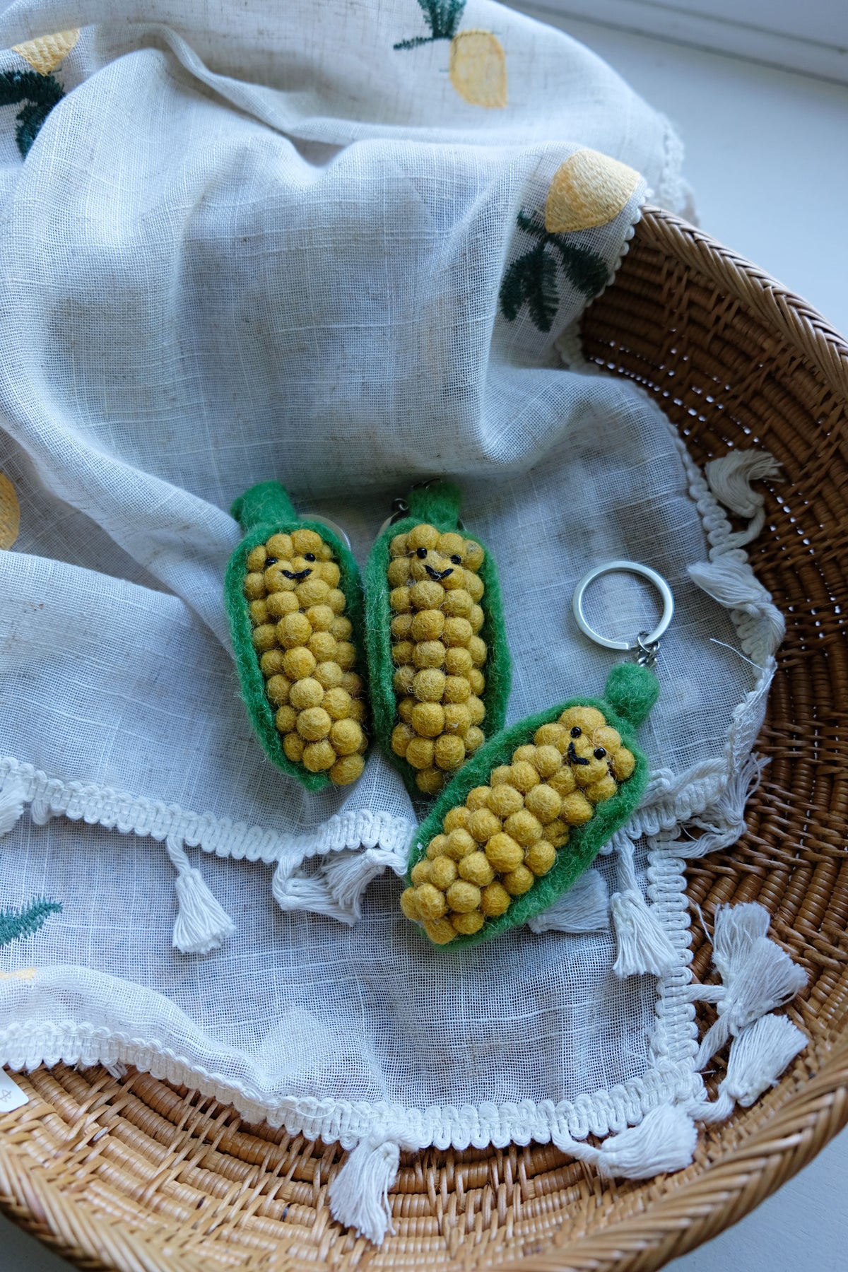 Corn Keychain