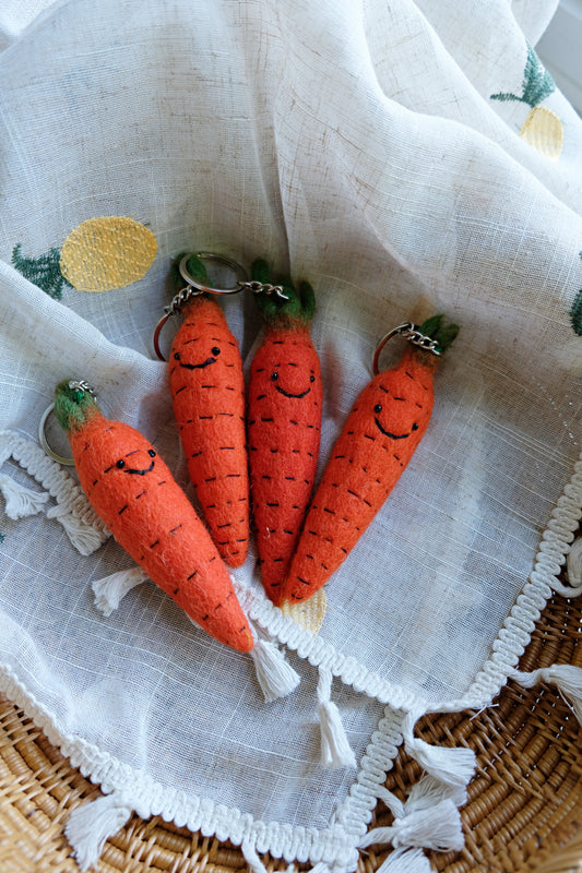 Carrot Keychain