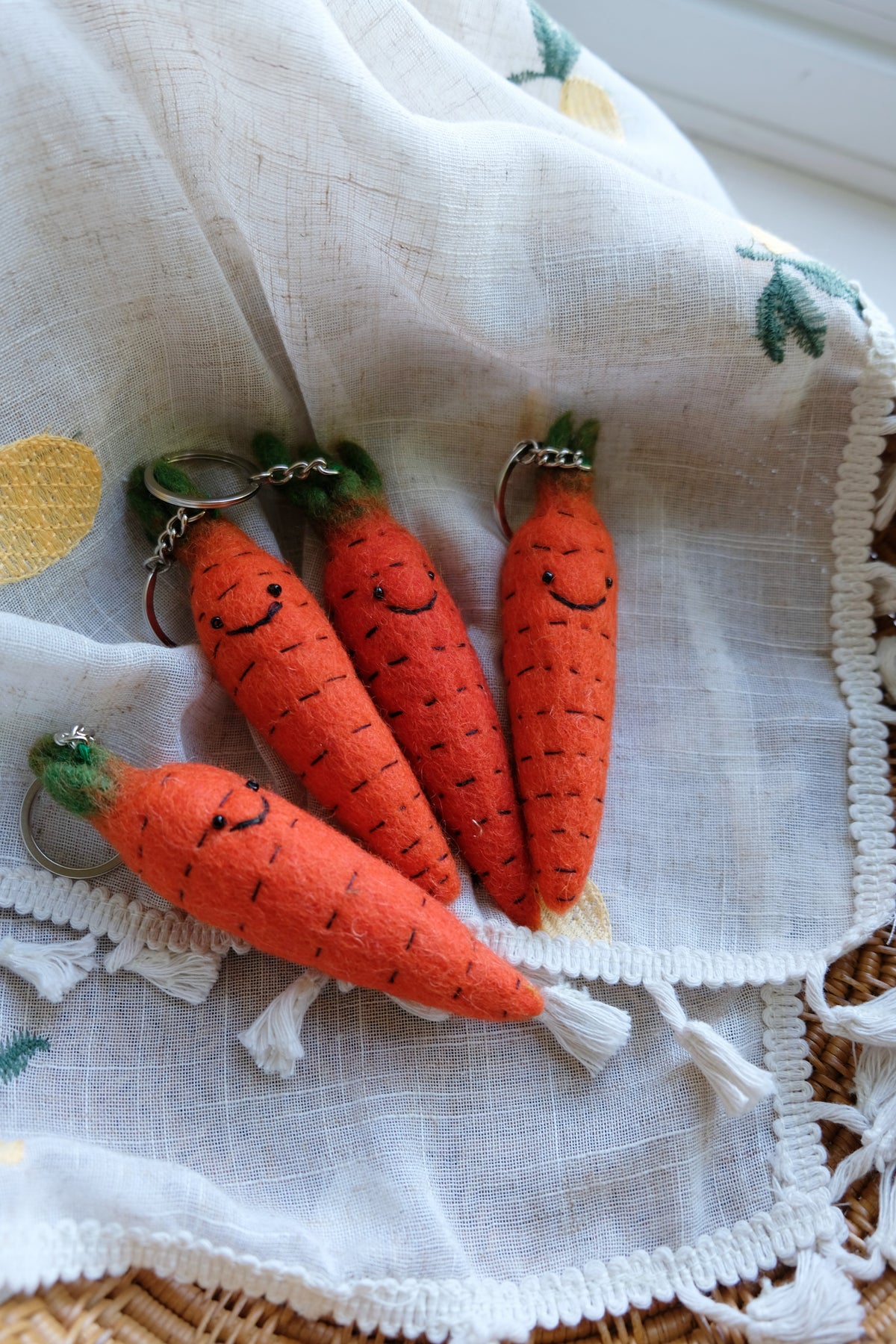 Carrot Keychain