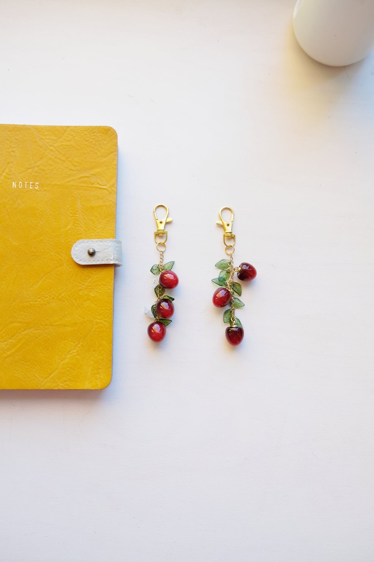 Red Cherry Bag Charm