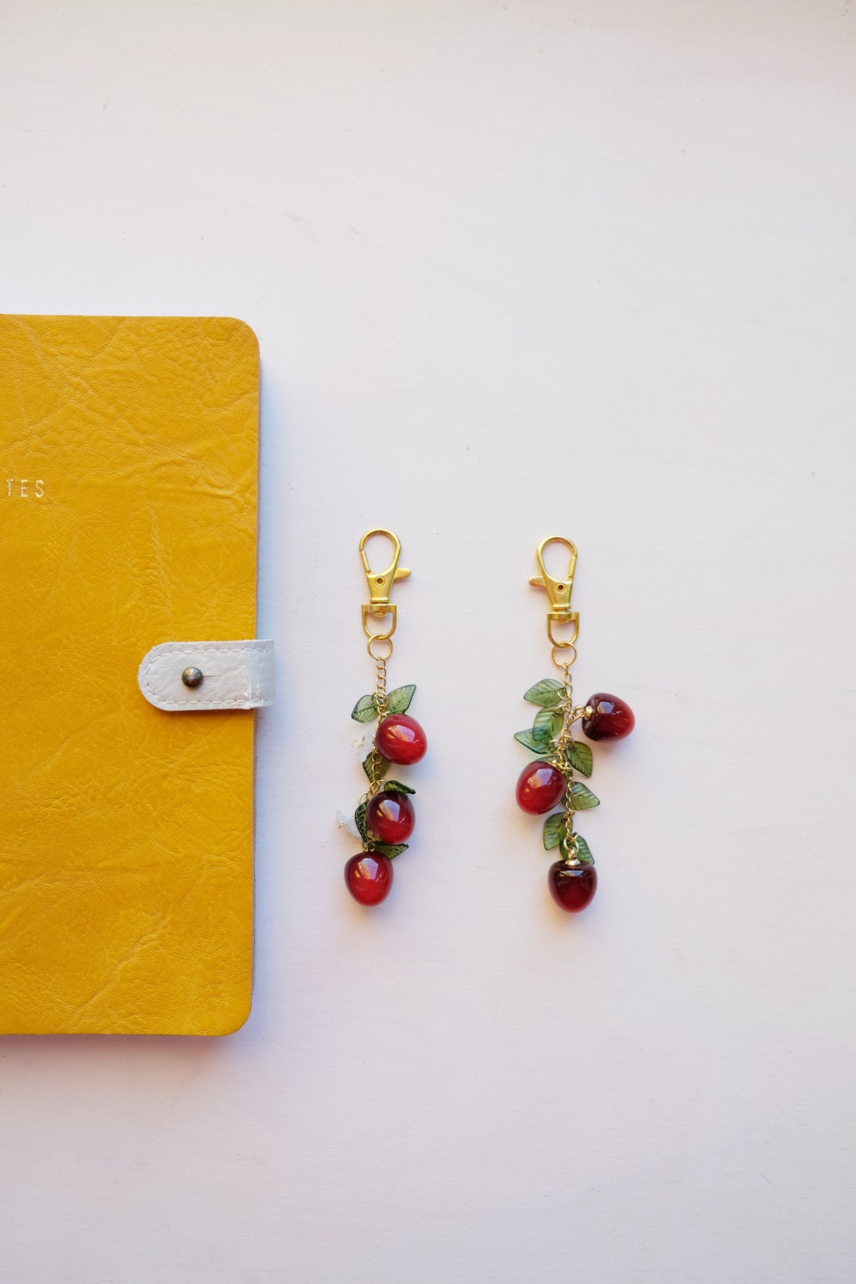 Red Cherry Bag Charm