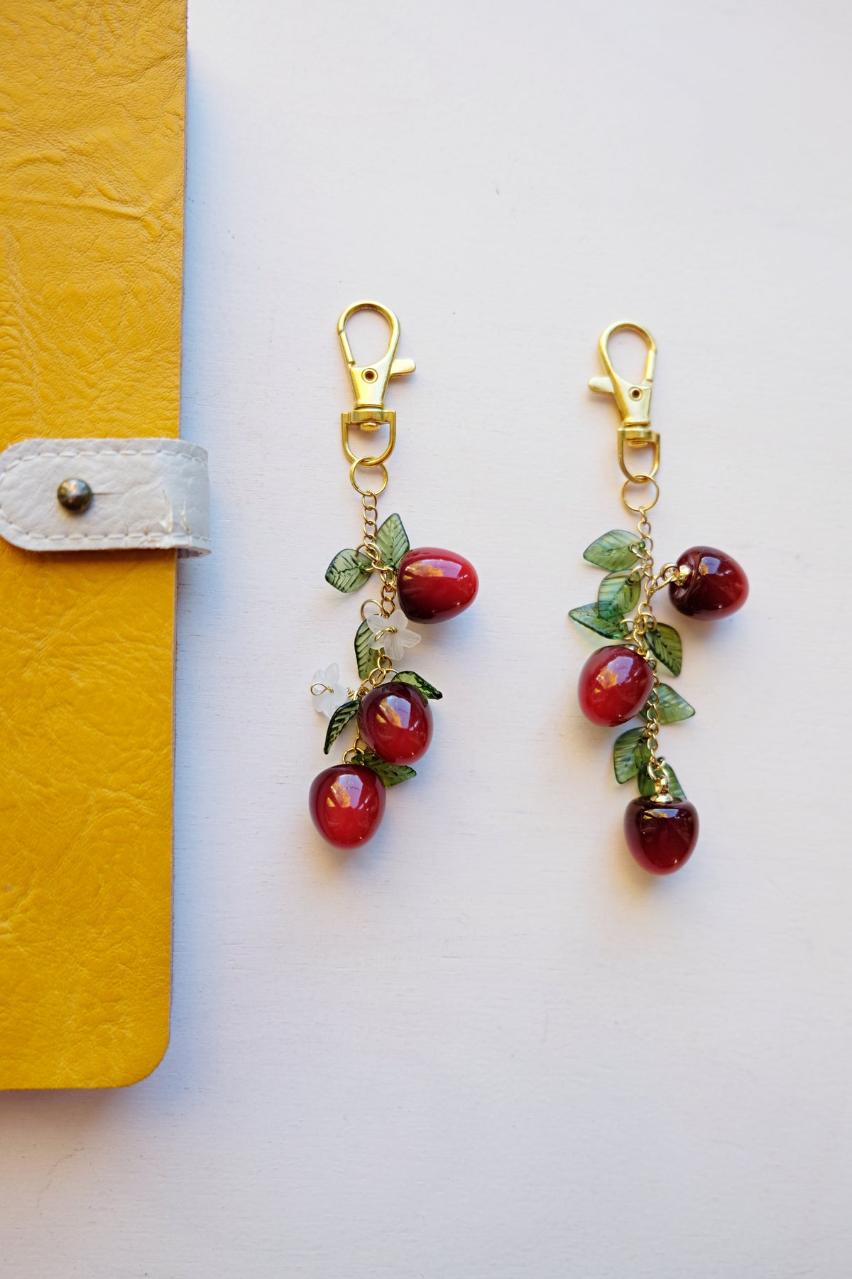 Red Cherry Bag Charm