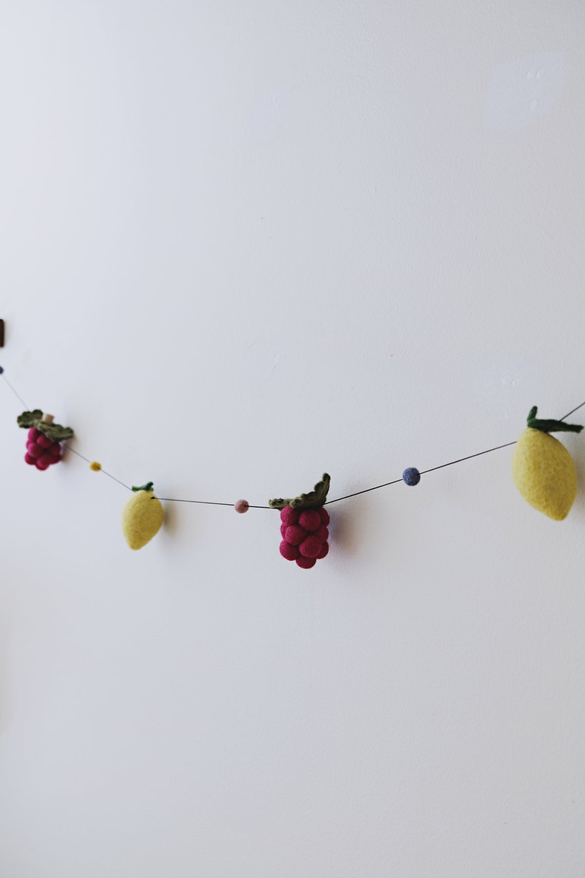 Grape and Lemon Garland