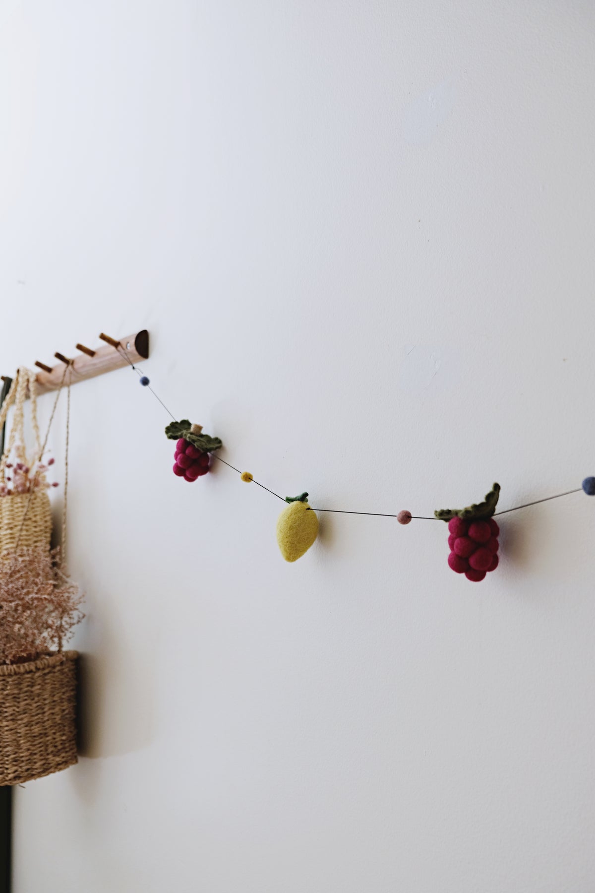 Grape and Lemon Garland
