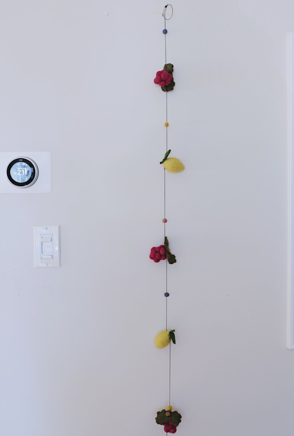 Grape and Lemon Garland